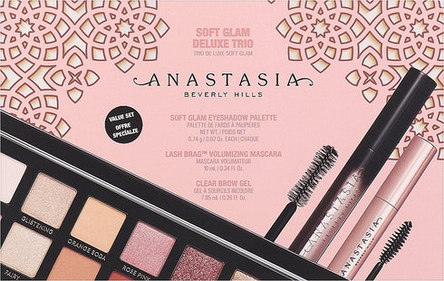 Anastasia Beverly Hills Soft Glam Deluxe Trio (пал/10,36 г + тач/10 мл + б/гель/7,85 мл)